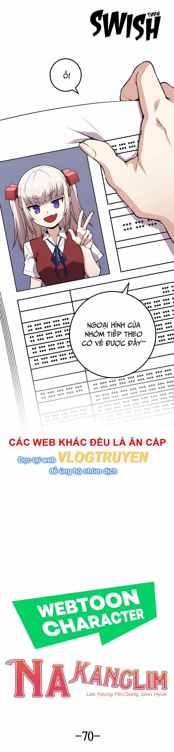 Nhân Vật Webtoon Na Kang Lim 70 trang 5