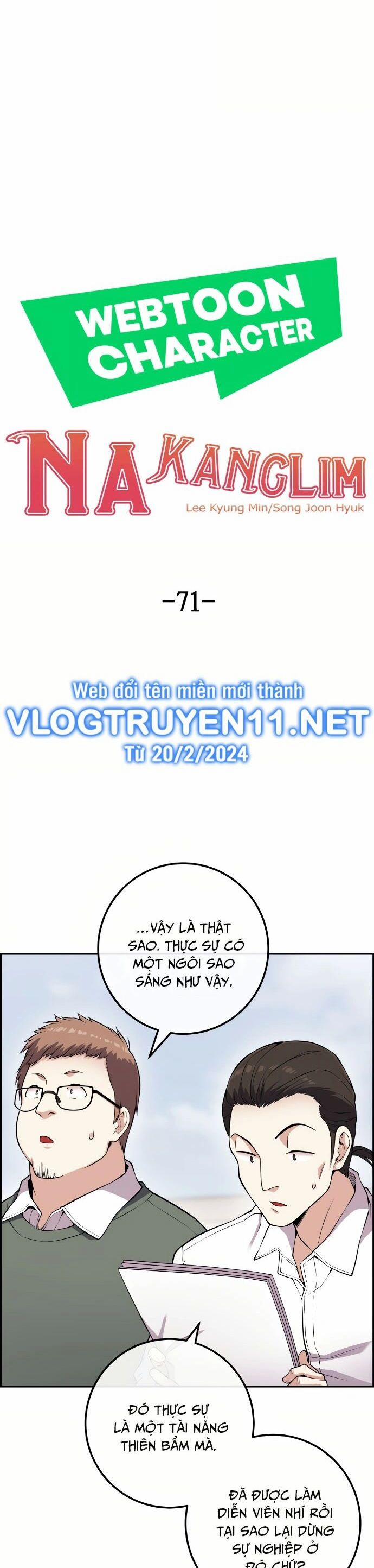 Nhân Vật Webtoon Na Kang Lim 71 trang 6