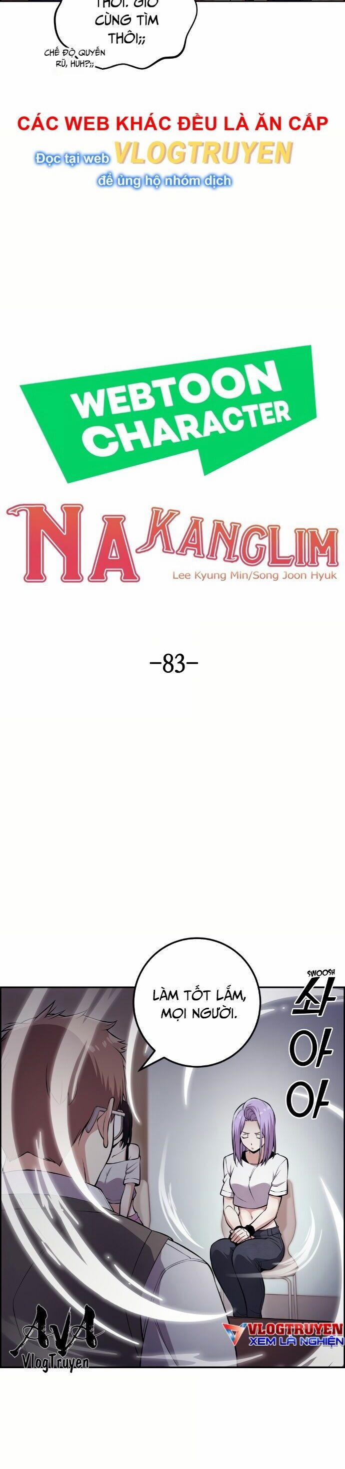 Nhân Vật Webtoon Na Kang Lim 83 trang 9