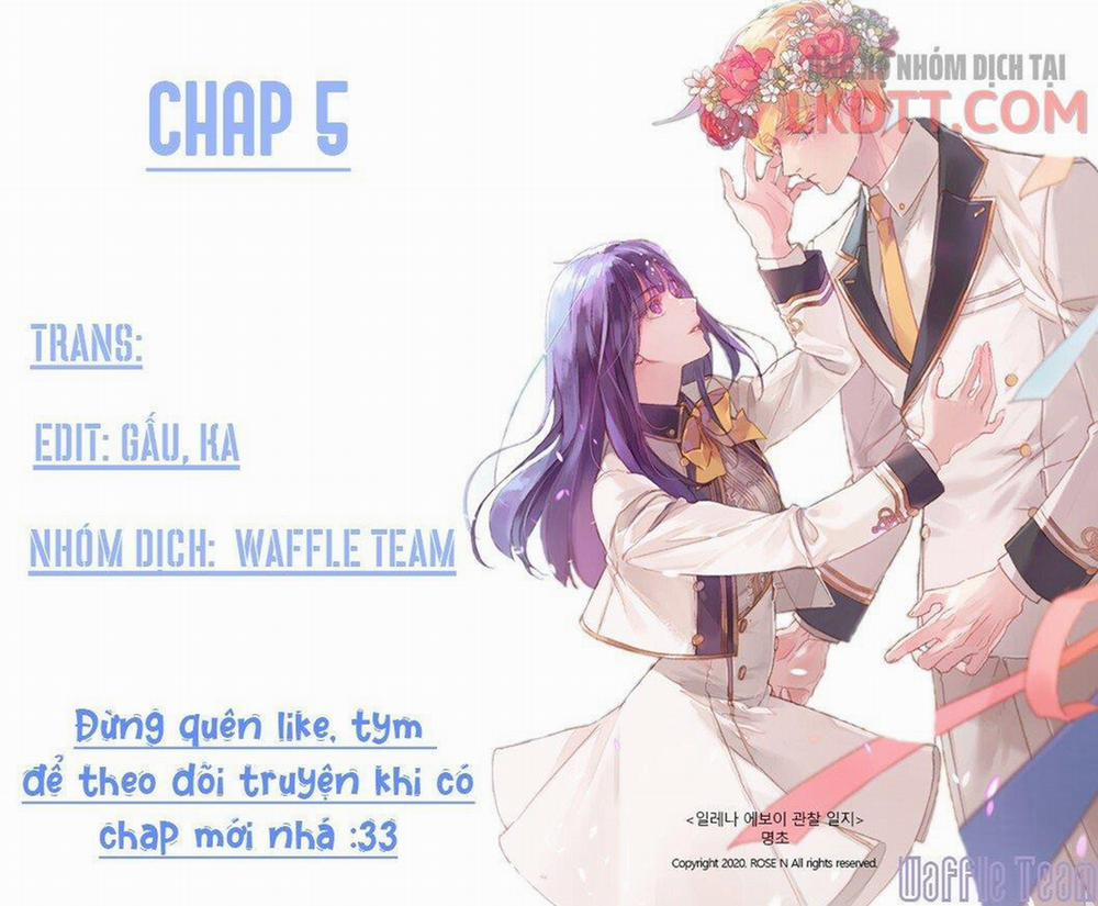 Nhật Ký Quan Sát Elena Evoy 5 trang 1