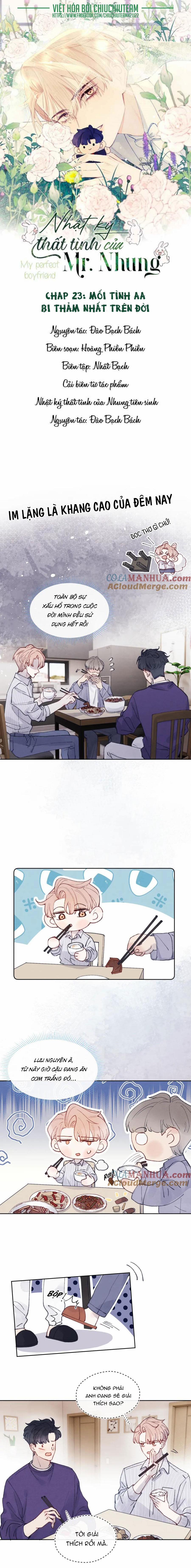 Nhật Ký Thất Tình Của Mr.nhung 23 trang 0