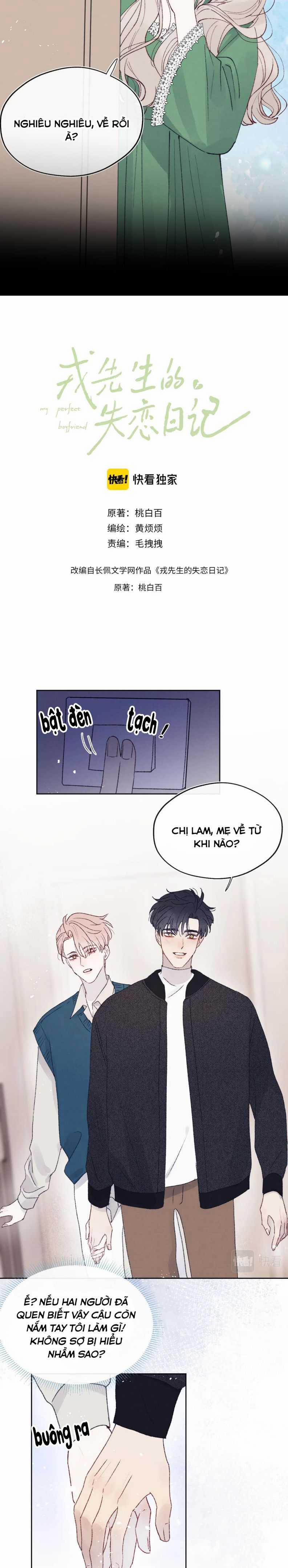 Nhật Ký Thất Tình Của Nhung Tiên Sinh 30 trang 1