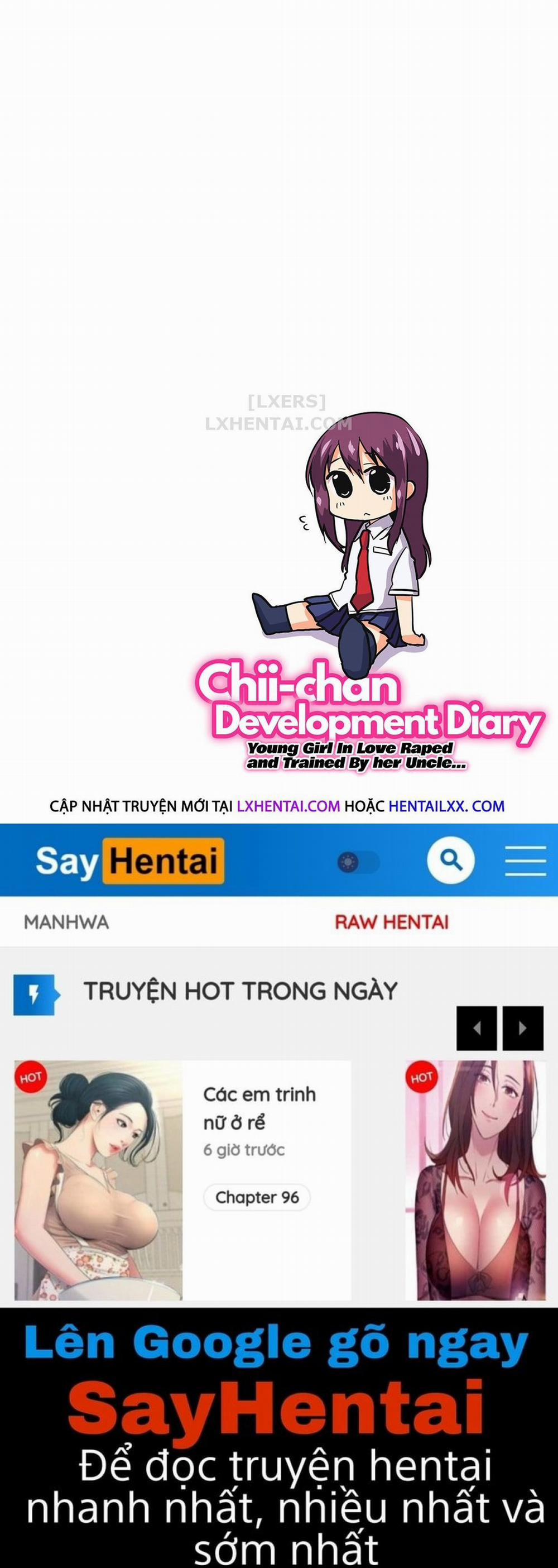 Nhật ký trưởng thành của Chii-chan: Bị hiếp và huấn luyện bởi chú mình 1 trang 30