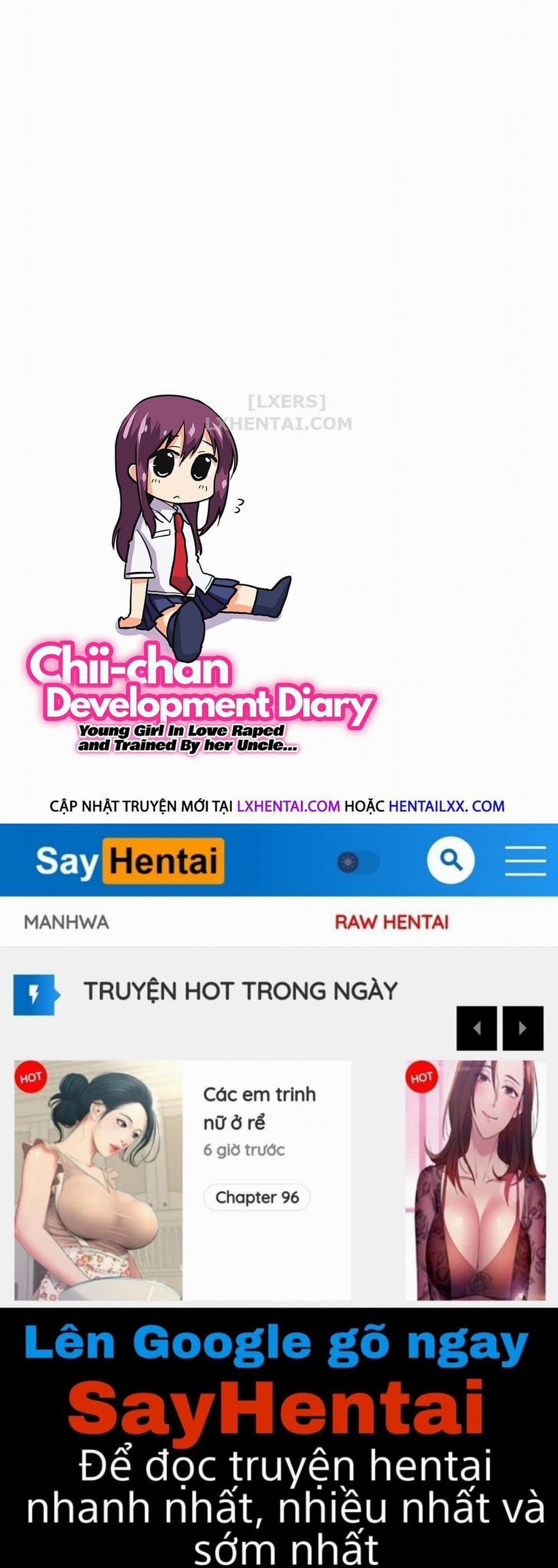 Nhật ký trưởng thành của Chii-chan: Bị hiếp và huấn luyện bởi chú mình 2 trang 34