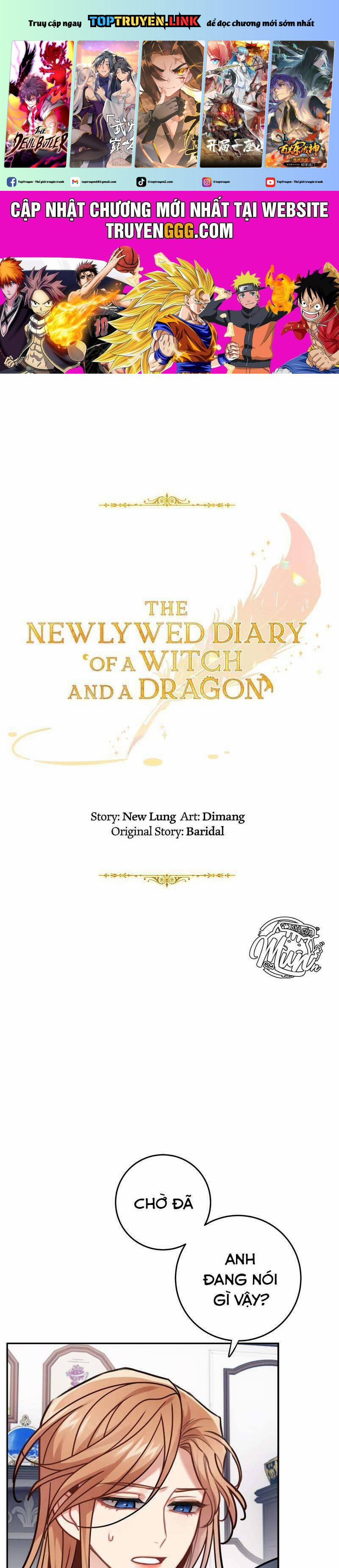 Nhật Ký Tuần Trăng Mật Của Phù Thủy Và Rồng 118 trang 0