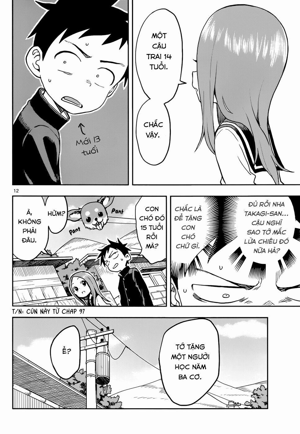 Nhất Quỷ Nhì Ma, Thứ Ba Takagi 118 trang 11