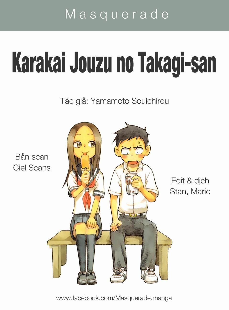 Nhất Quỷ Nhì Ma, Thứ Ba Takagi 12 trang 0