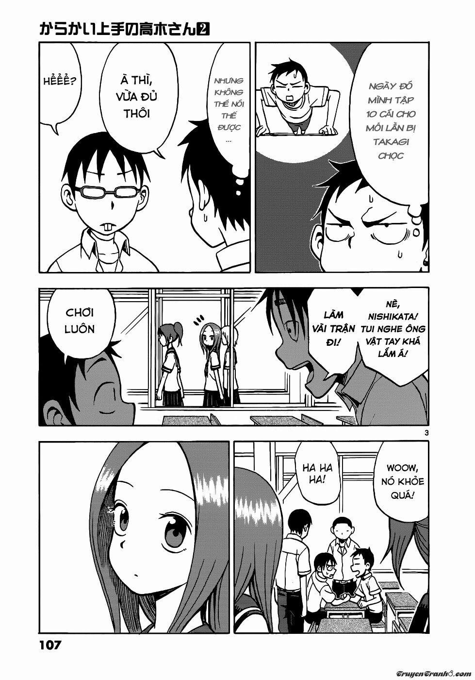 Nhất Quỷ Nhì Ma, Thứ Ba Takagi 16 trang 2