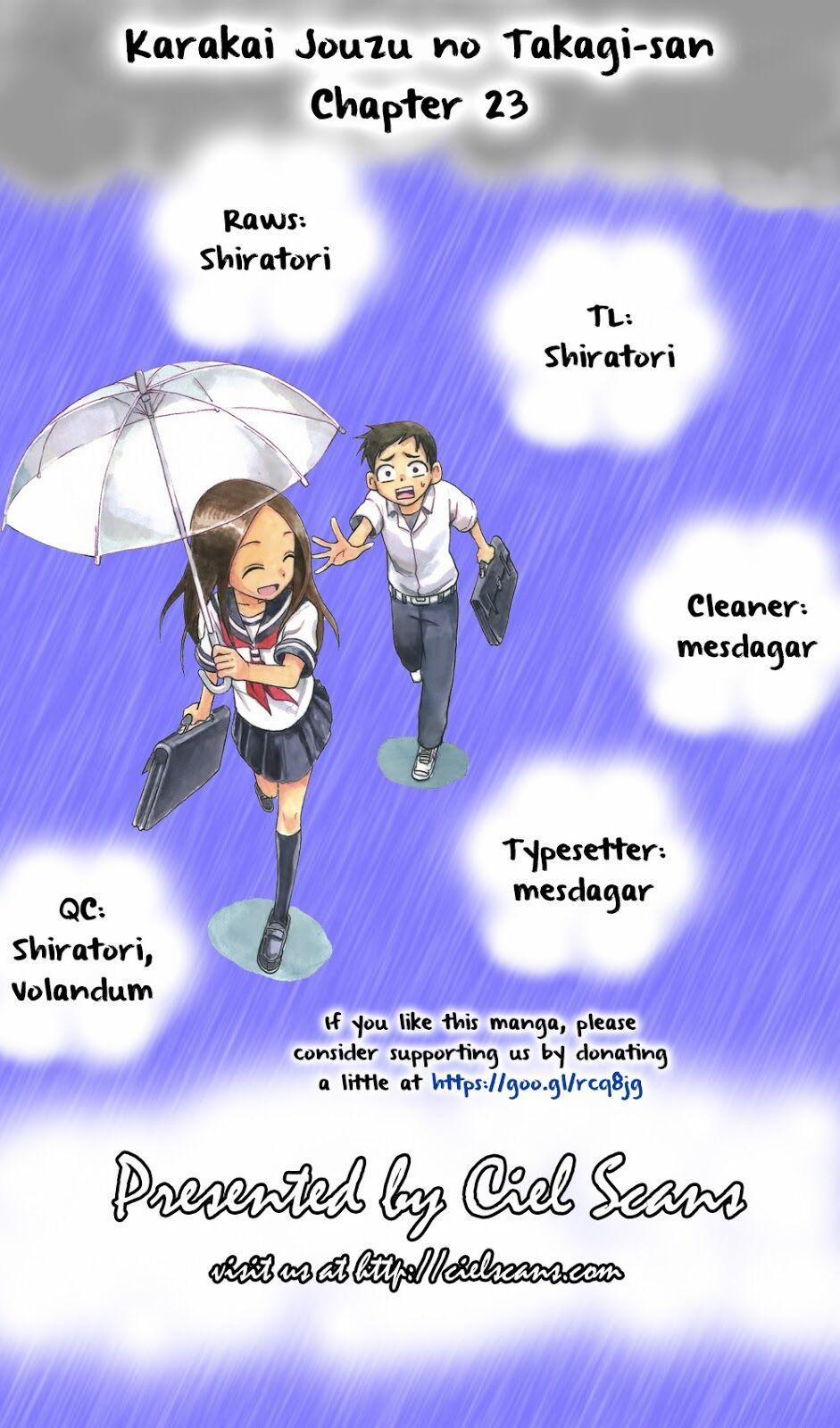 Nhất Quỷ Nhì Ma, Thứ Ba Takagi 23 trang 0