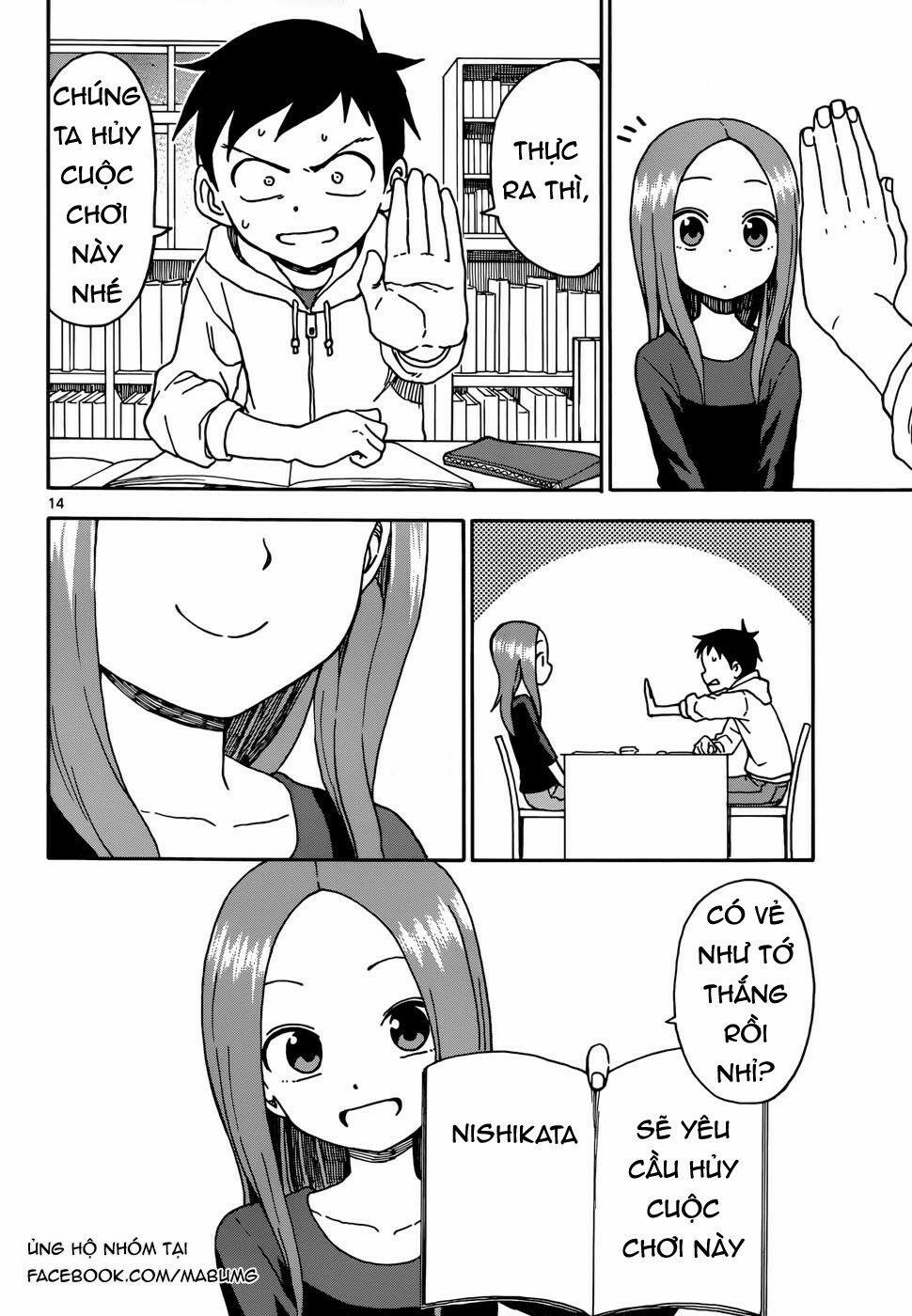 Nhất Quỷ Nhì Ma, Thứ Ba Takagi 55 trang 16