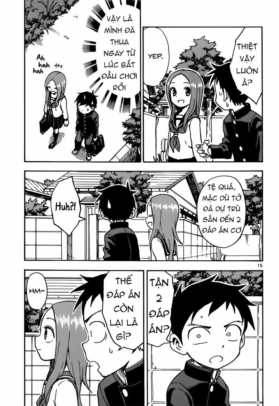 Nhất Quỷ Nhì Ma, Thứ Ba Takagi 67 trang 17