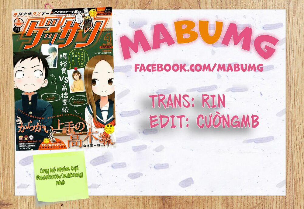 Nhất Quỷ Nhì Ma, Thứ Ba Takagi 75 trang 18