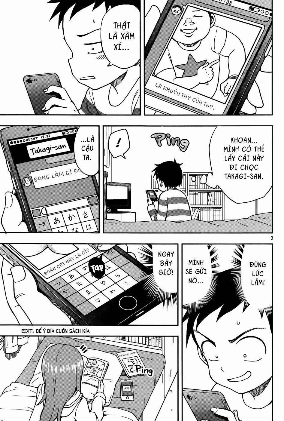 Nhất Quỷ Nhì Ma, Thứ Ba Takagi 76 trang 4