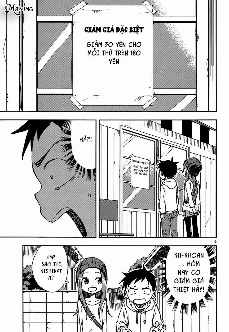 Nhất Quỷ Nhì Ma, Thứ Ba Takagi 77 trang 5