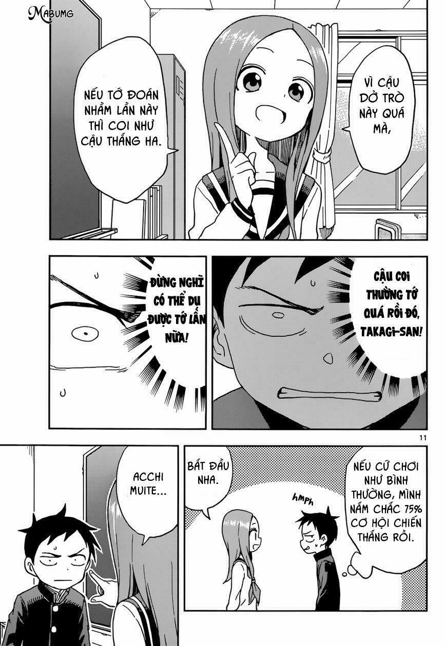 Nhất Quỷ Nhì Ma, Thứ Ba Takagi 82 trang 11