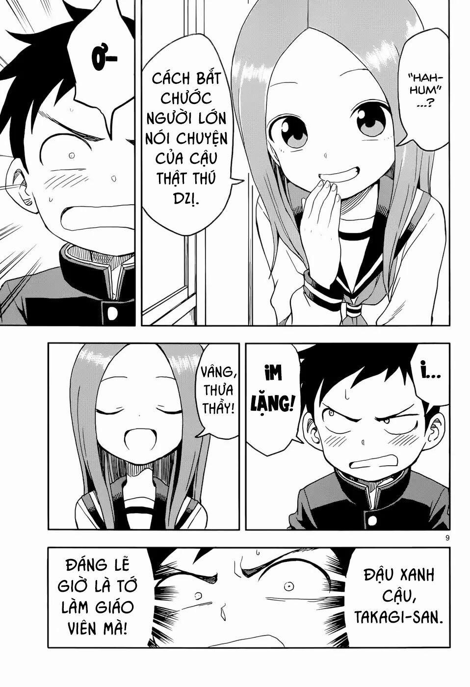 Nhất Quỷ Nhì Ma, Thứ Ba Takagi 91 trang 9