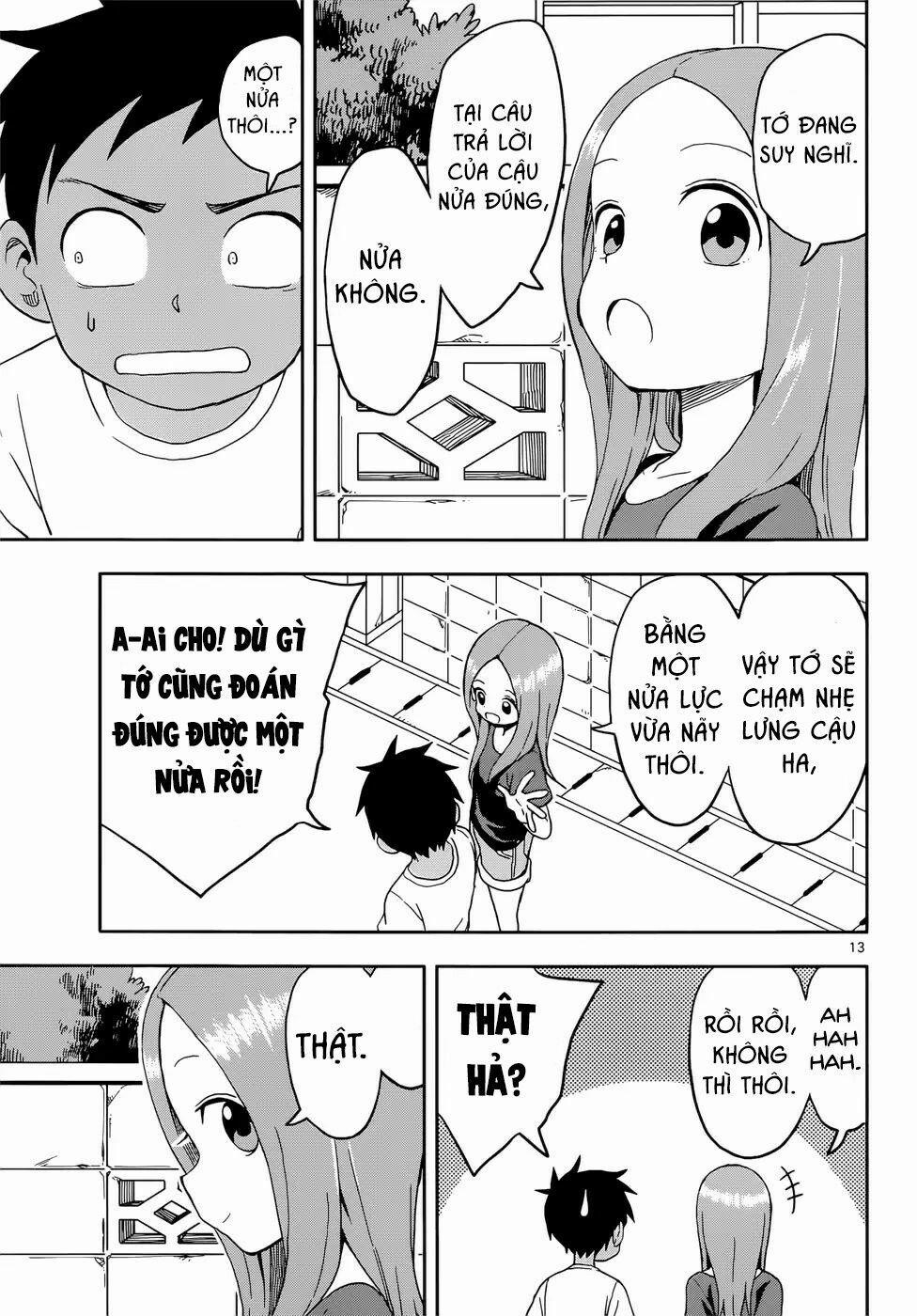 Nhất Quỷ Nhì Ma, Thứ Ba Takagi 92 trang 13