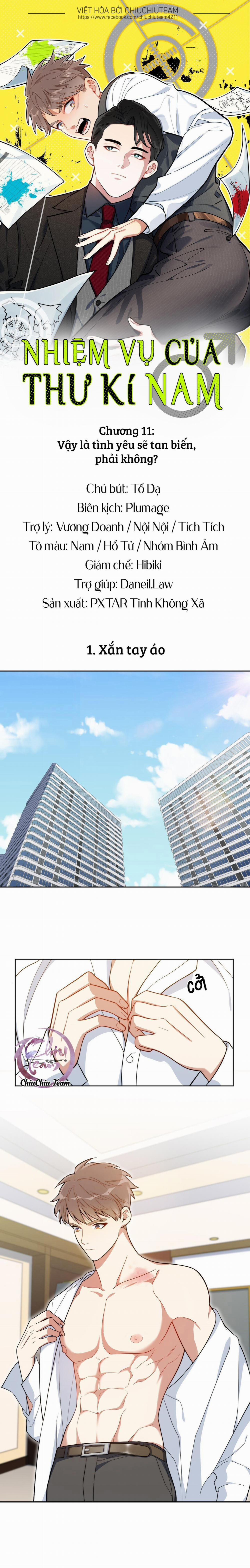 Nhiệm Vụ Của Thư Kí Nam 11 trang 1