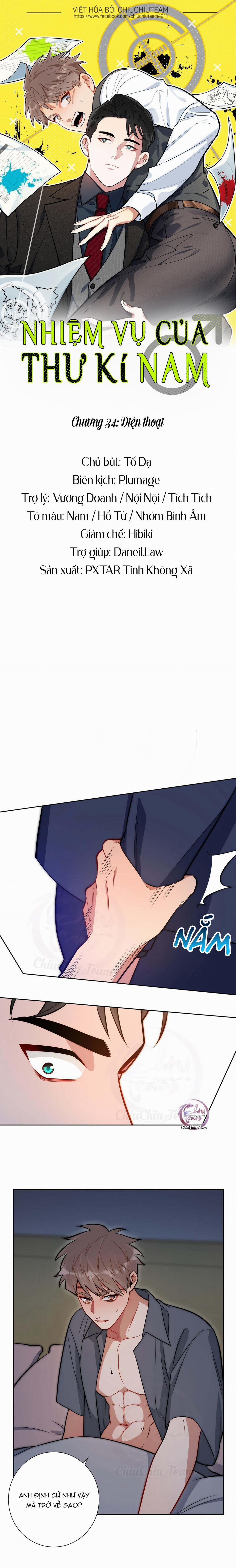 Nhiệm Vụ Của Thư Kí Nam 34 trang 0