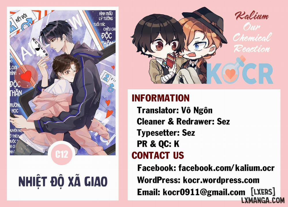 Nhiệt độ xã giao 12 0 Hết phần 1 trang 20