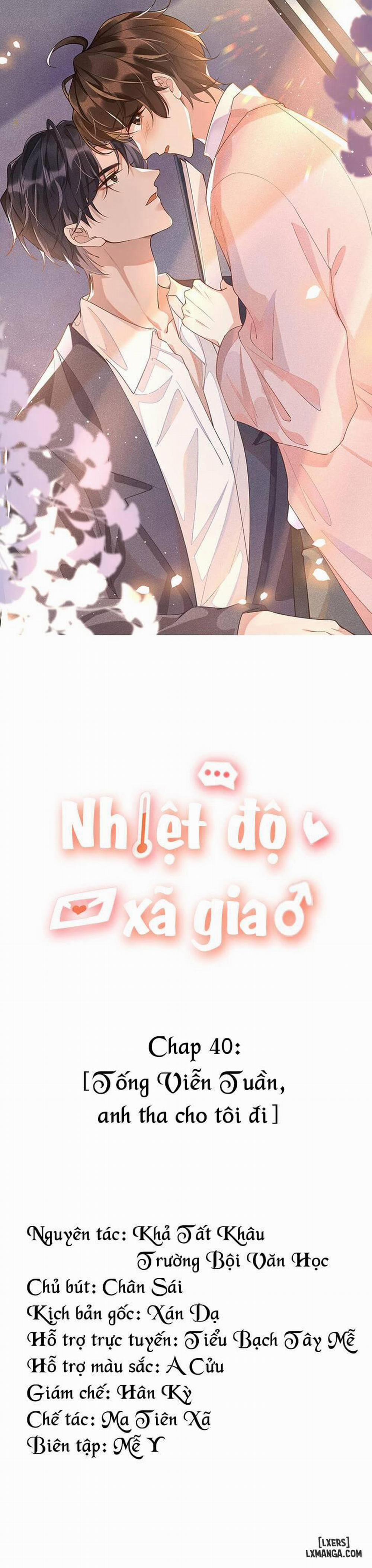 Nhiệt độ xã giao 40 0 Hết phần 3 trang 0