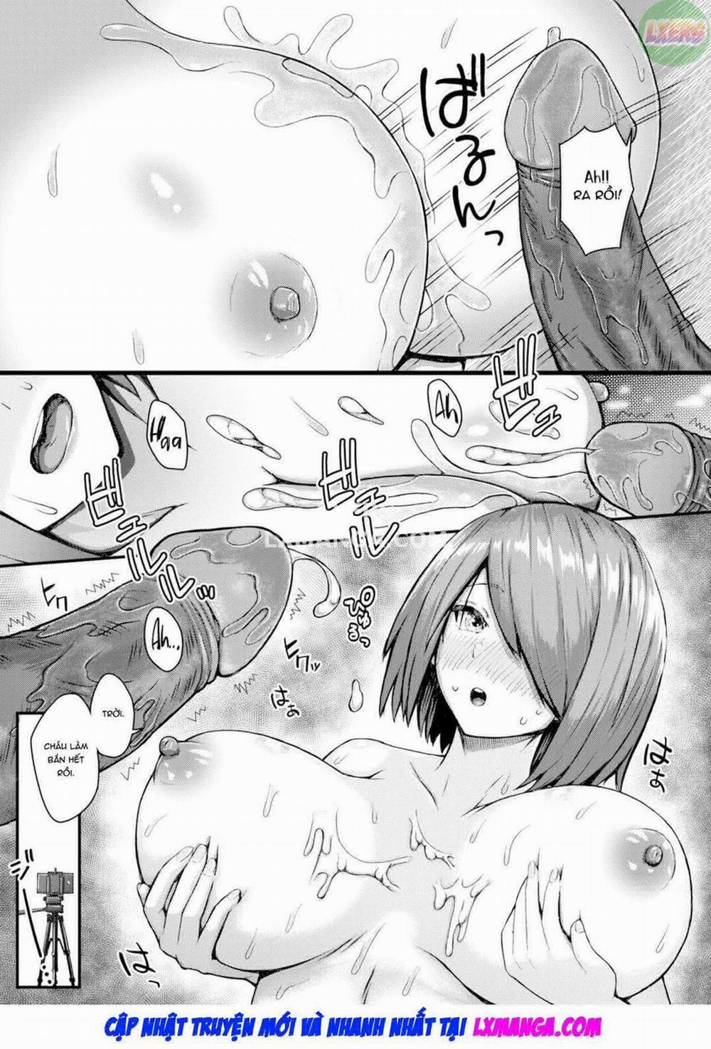 Nhờ Cháu Ngủ Với Cợ Chú Oneshot trang 14