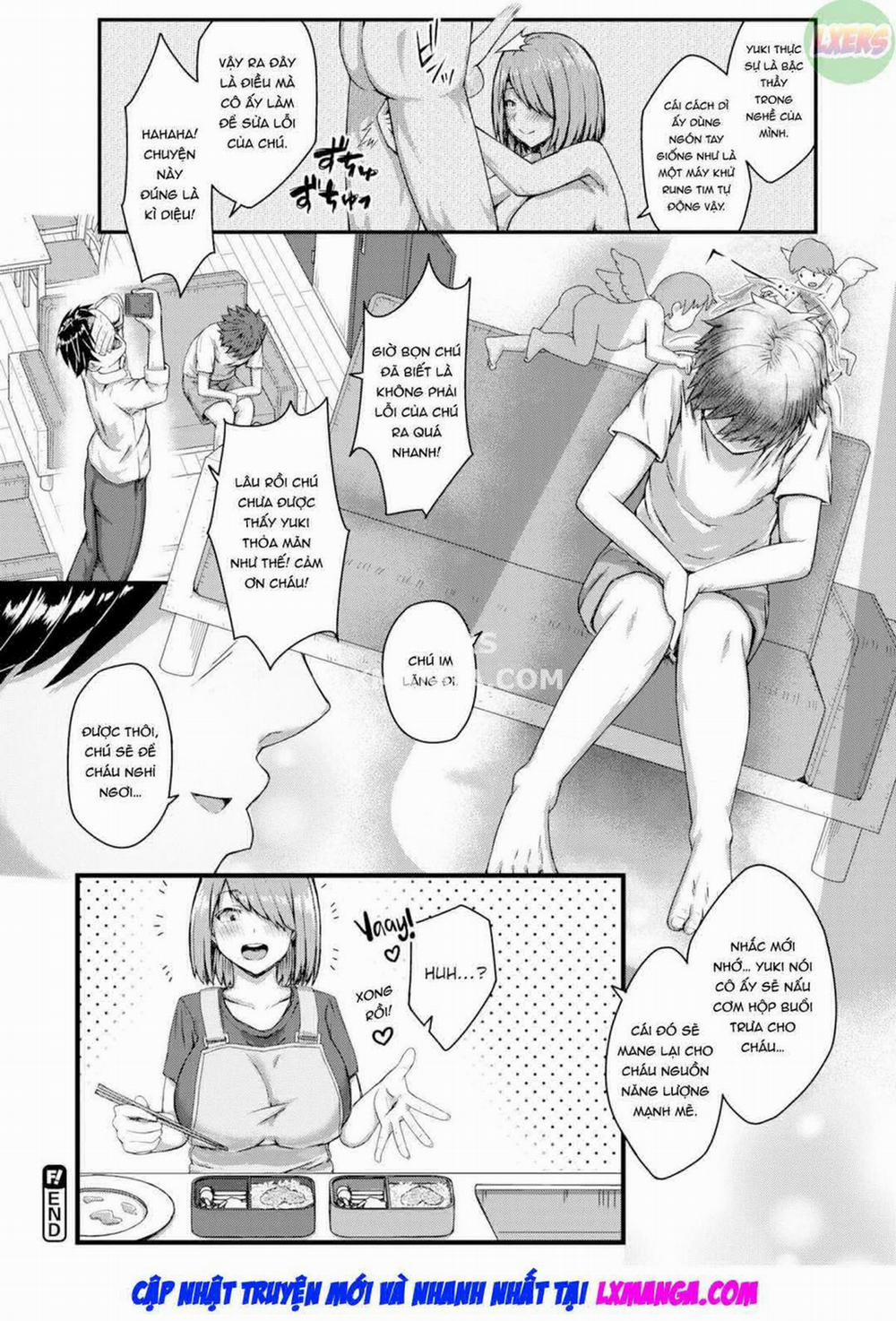 Nhờ Cháu Ngủ Với Cợ Chú Oneshot trang 25