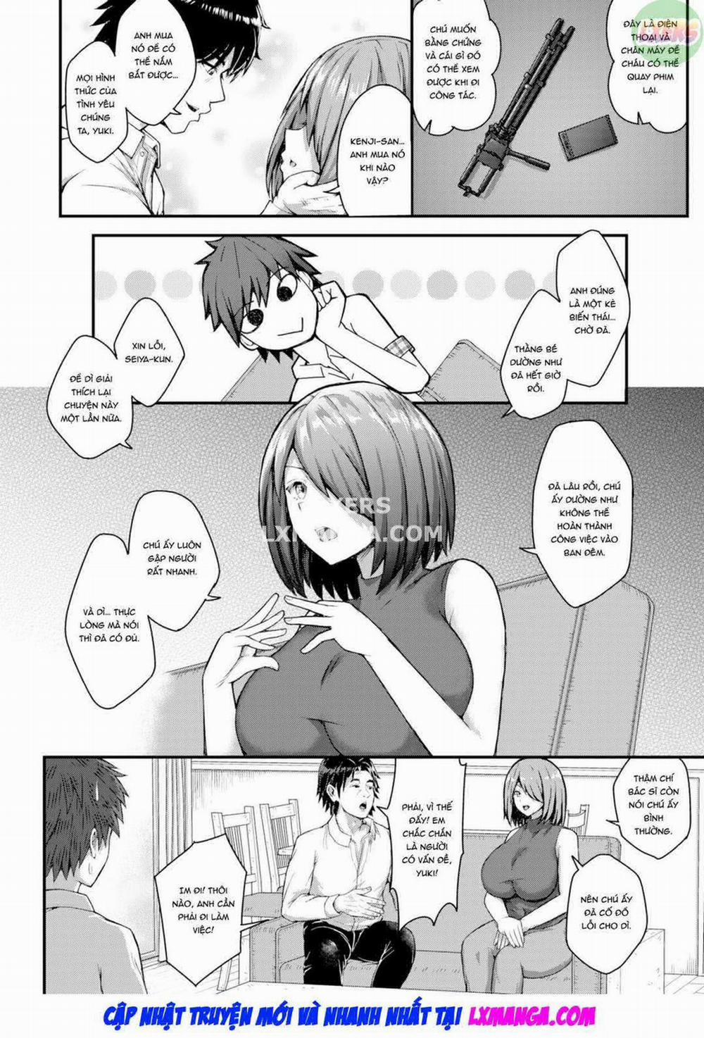 Nhờ Cháu Ngủ Với Cợ Chú Oneshot trang 5