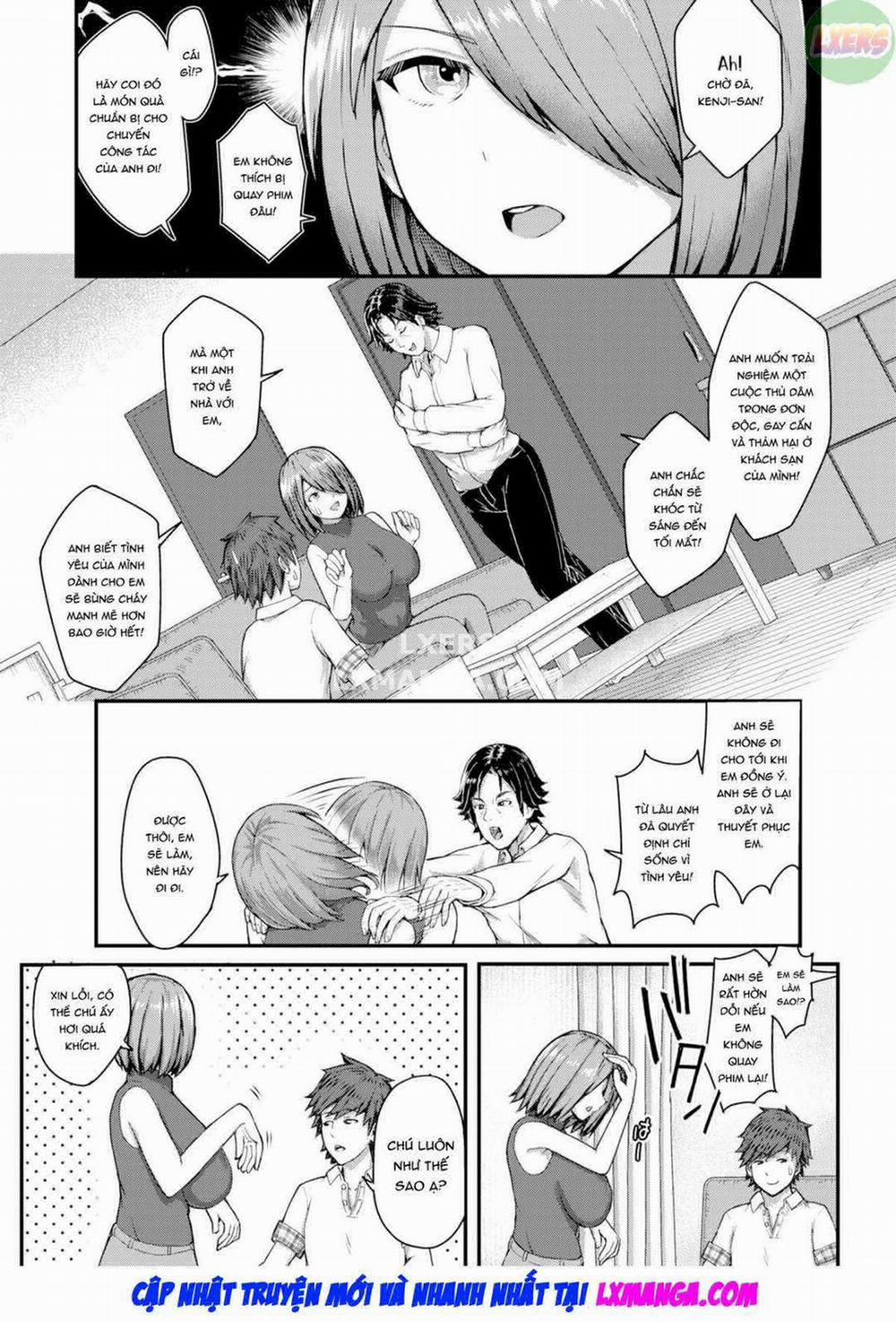 Nhờ Cháu Ngủ Với Cợ Chú Oneshot trang 6