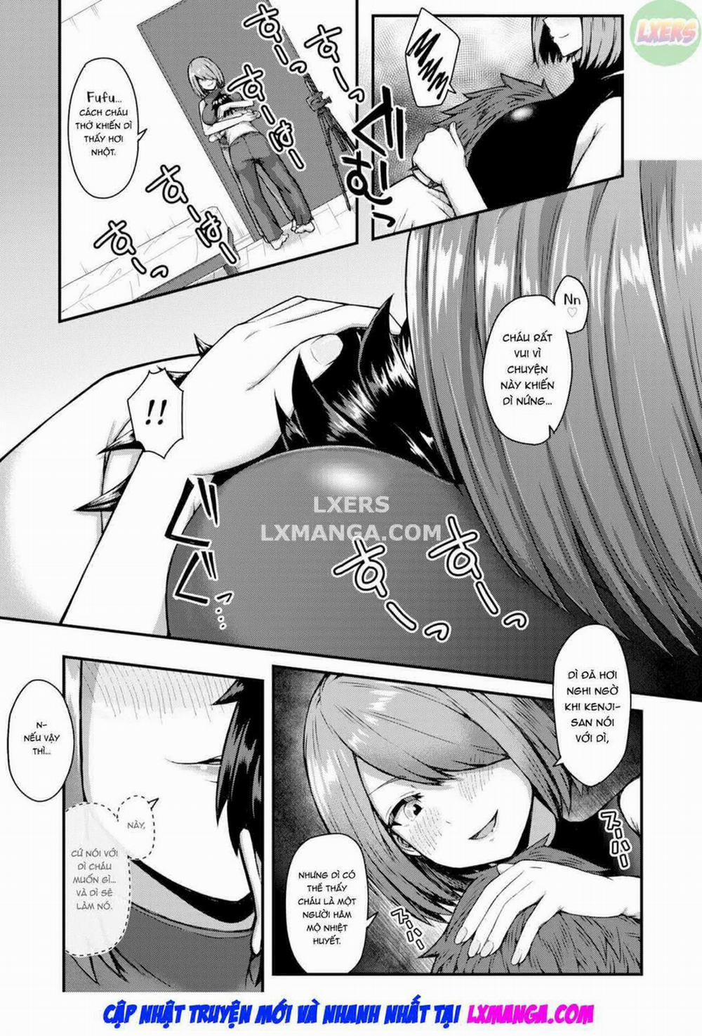 Nhờ Cháu Ngủ Với Cợ Chú Oneshot trang 8