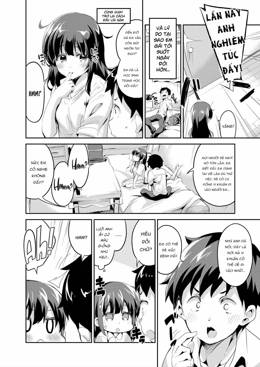 Nhỏ Em Tôi Là Một Đứa Cuồng Hôn Oneshot trang 1