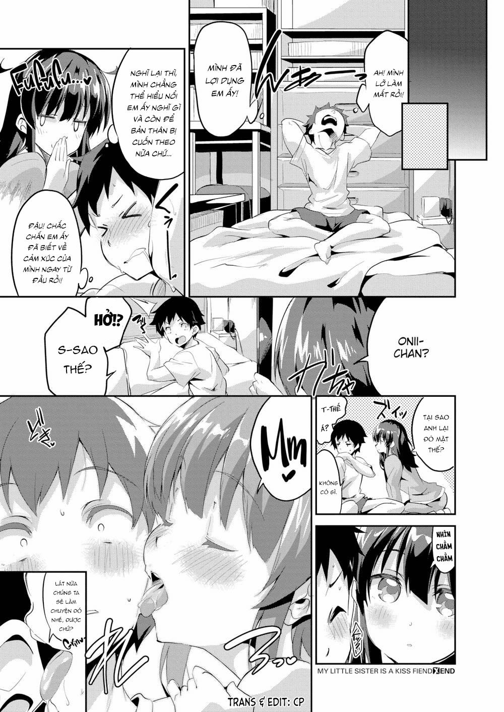 Nhỏ Em Tôi Là Một Đứa Cuồng Hôn Oneshot trang 19