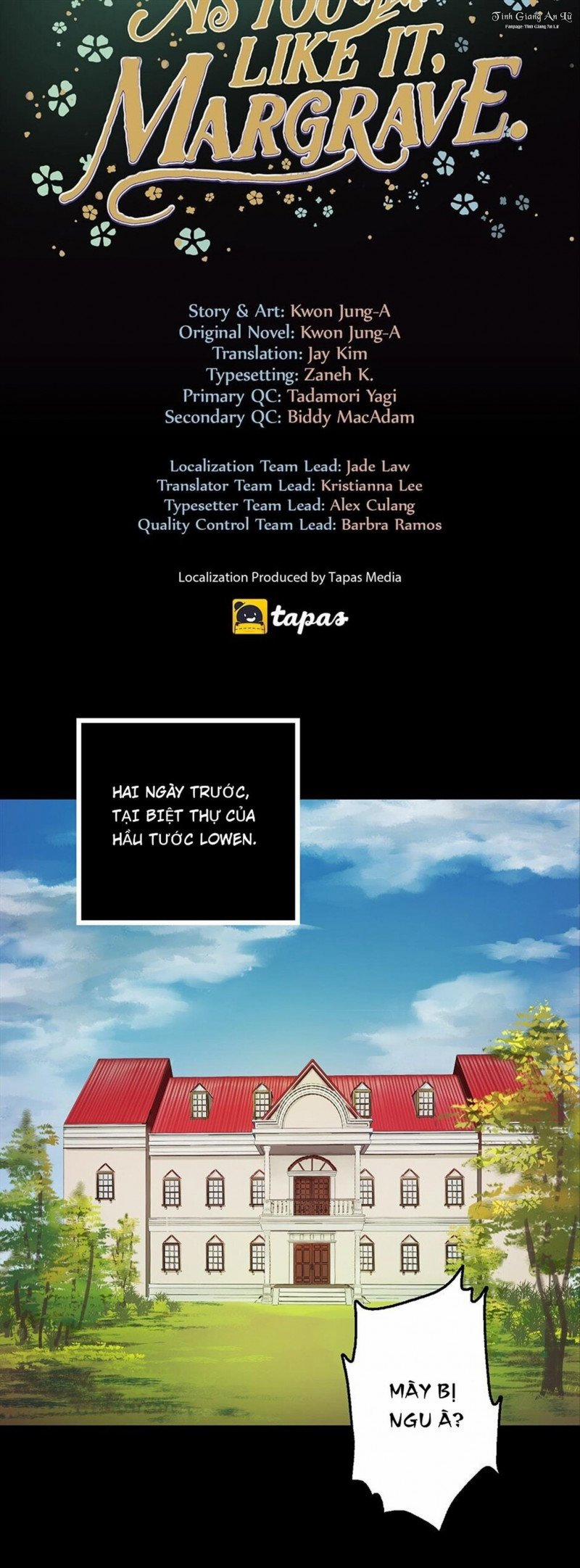 Như Ngài Mong Muốn, Hầu Tước 1 trang 5