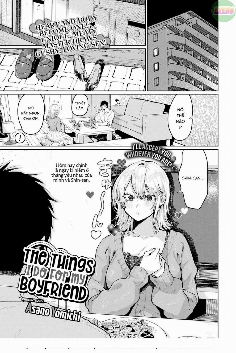 Những Điều Tôi Làm Cho Bạn Trai Của Mình Oneshot trang 0