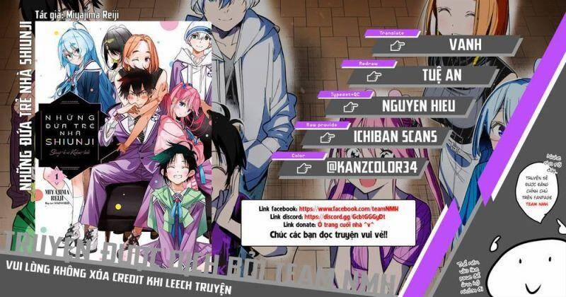 Những Đứa Trẻ Nhà Shiunji 9 trang 0