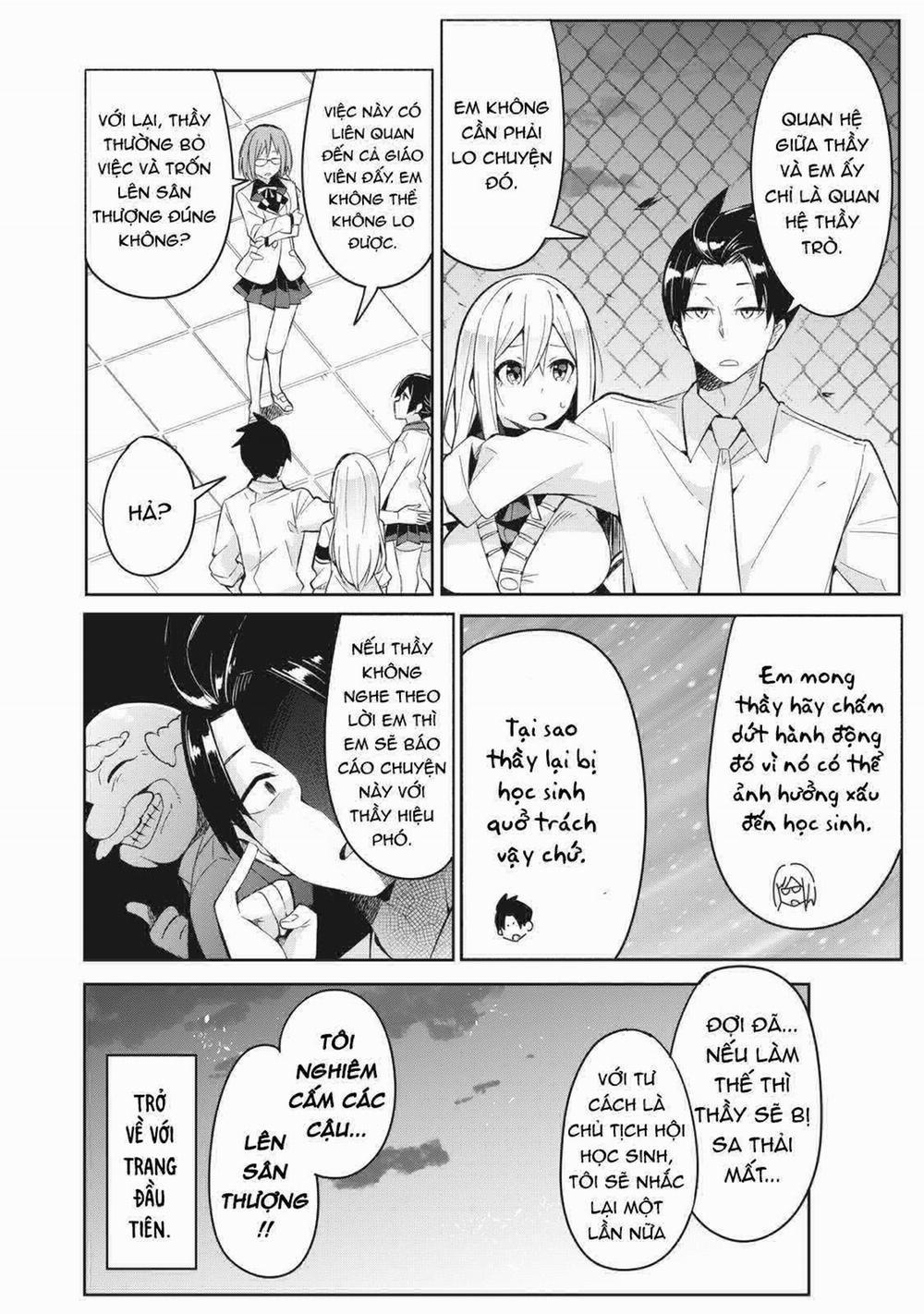 Những Học Sinh Mang Siêu Năng Lực Và Tên Giáo Viên Lười Biếng 0.0 Điều tra chủ tịch hội học sinh! trang 7