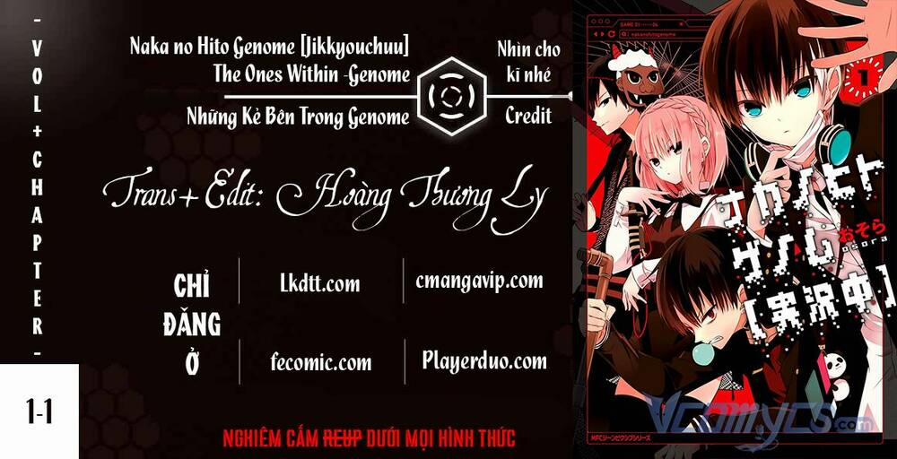 Những Kẻ Bên Trong Genome 1 trang 0