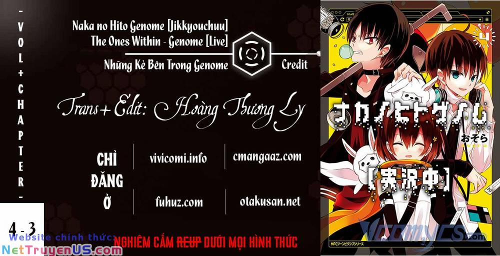 Những Kẻ Bên Trong Genome 16 trang 0