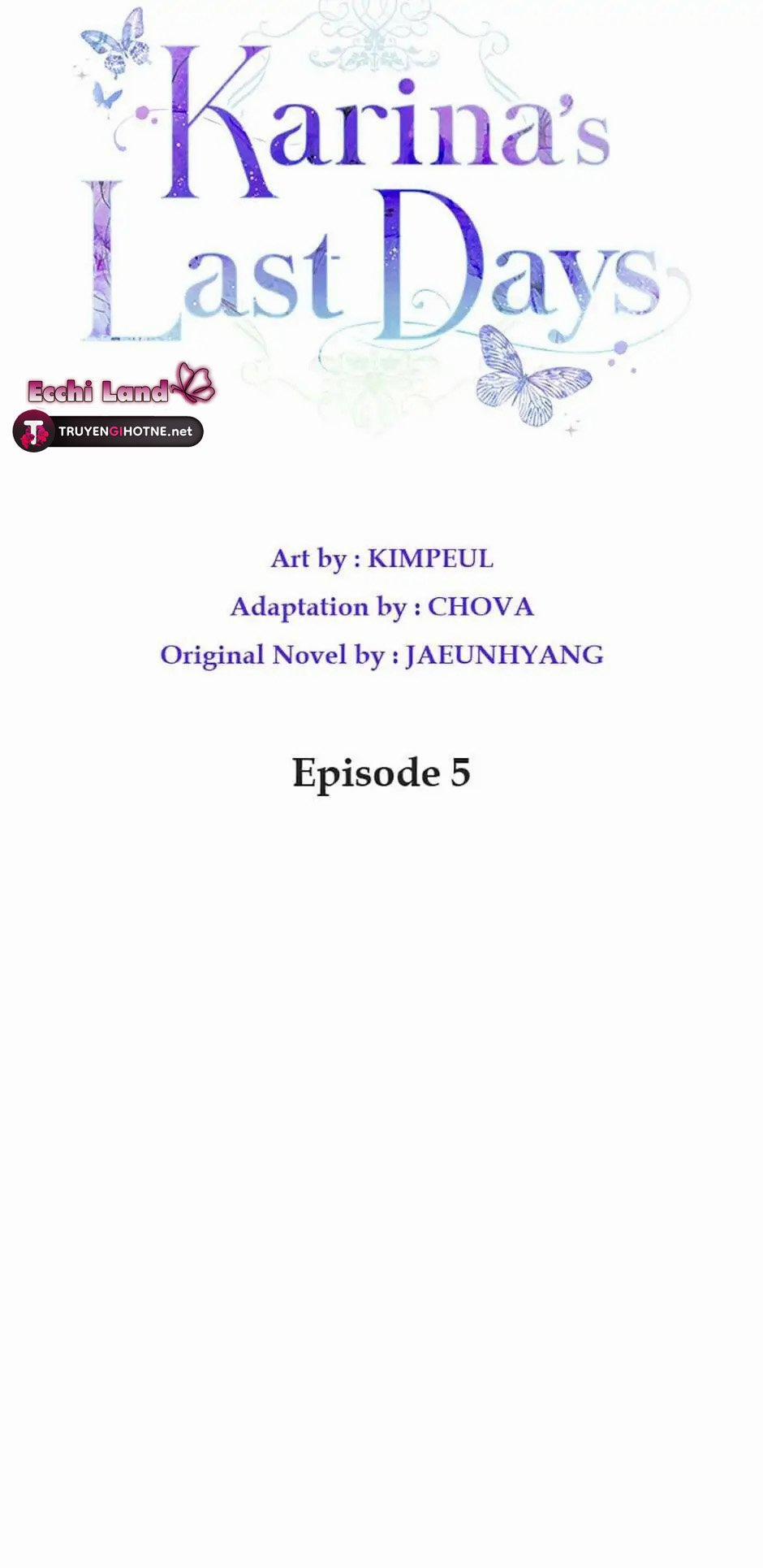 Những Ngày Cuối Của Karina 5.1 trang 19