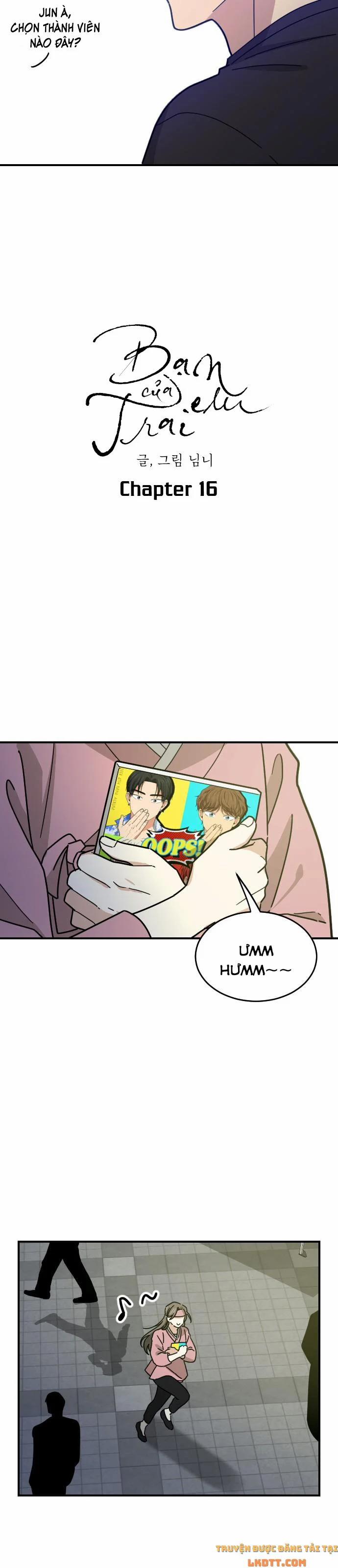 Những Người Bạn Của Em Trai Tôi 16 trang 13