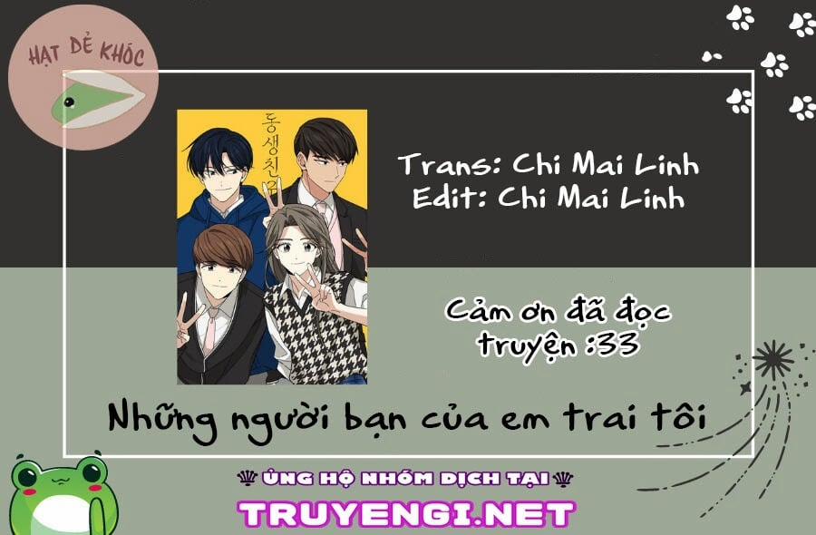 Những Người Bạn Của Em Trai Tôi 2 trang 25