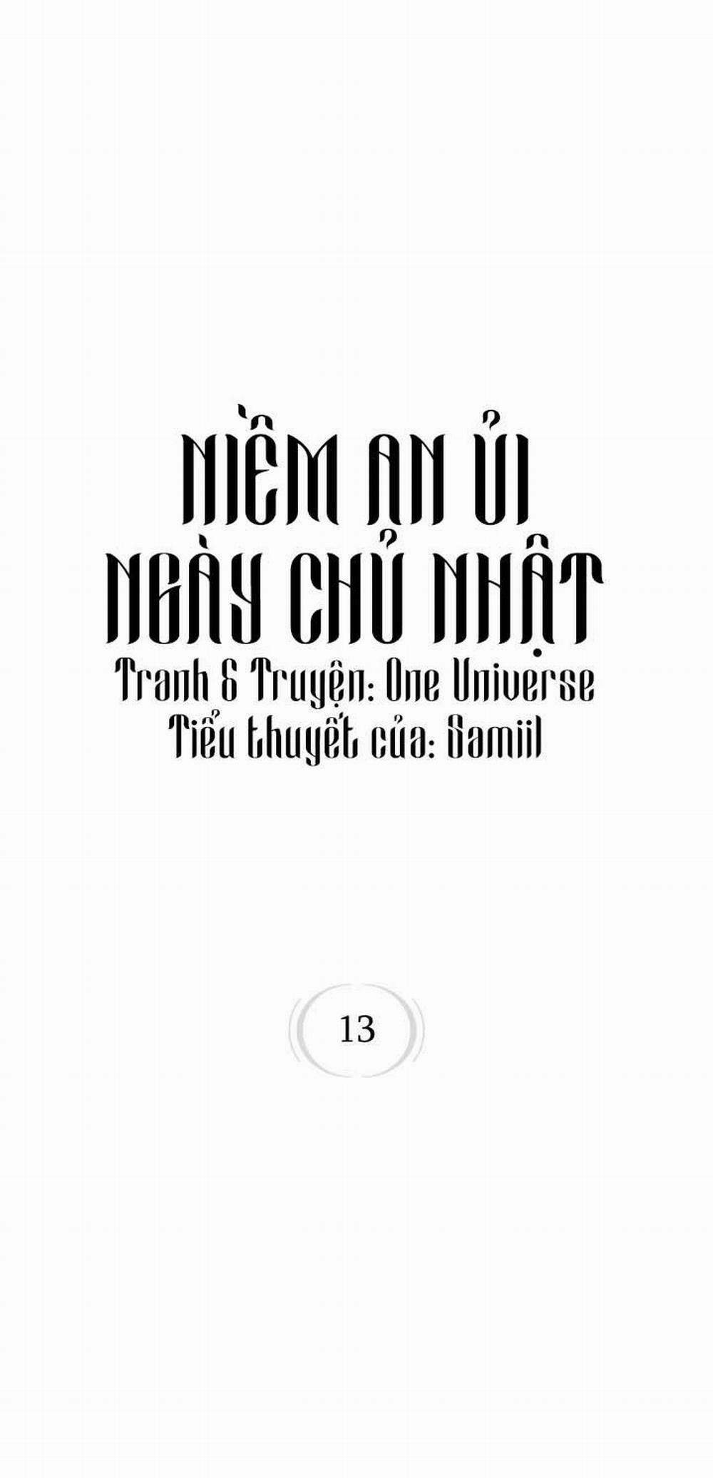 Niềm An Ủi Ngày Chủ Nhật 13 trang 0
