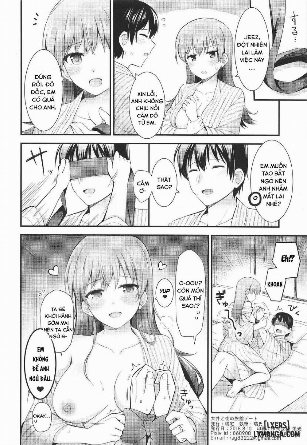 Night Date with Ooi in an Inn Oneshot trang 25