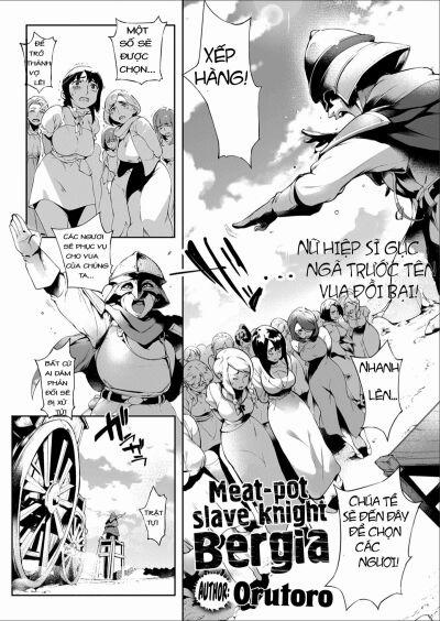 Nikutsubo Dorei Kishi Bergia Oneshot trang 1