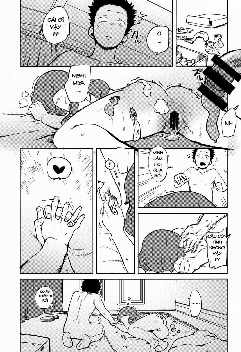 Nishimiya-san to Ishida-kun ga, | Nishimiya and Ishida Are (Koe no Katachi) Oneshot trang 16