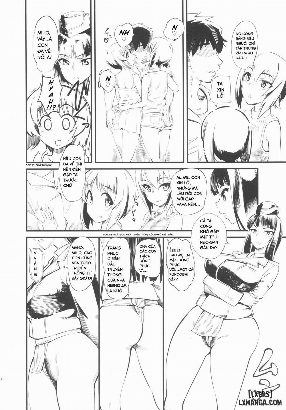 Nishizumi Household Peaceful 4-some Oneshot trang 2