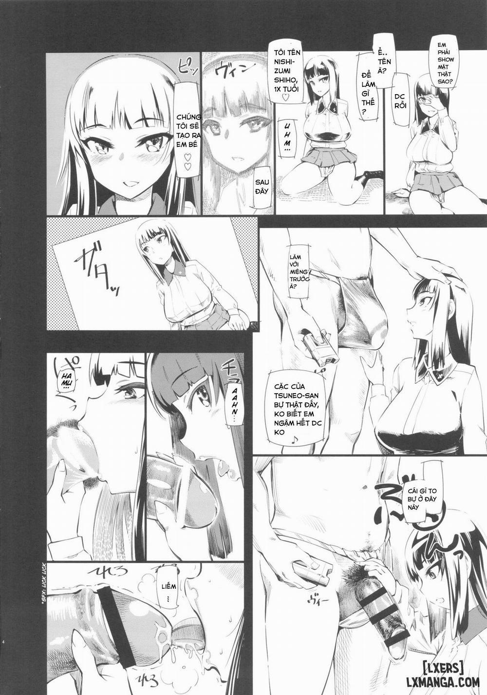 Nishizumi Household Peaceful 4-some Oneshot trang 4