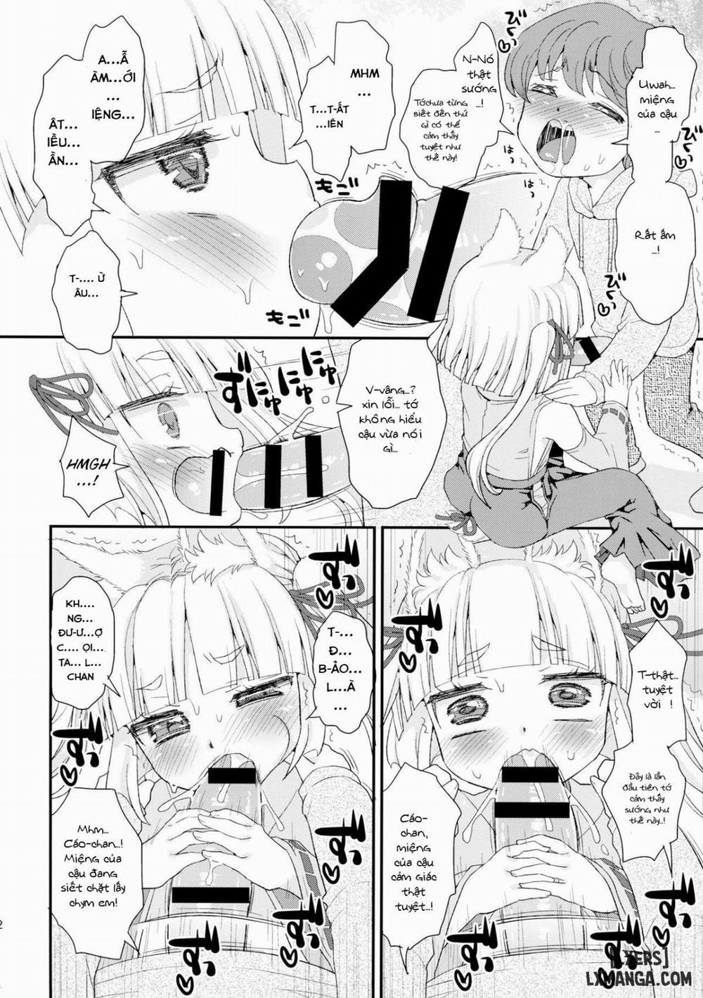 Noja Loli Babaa Kitsune-sama to Shota Oneshot trang 8