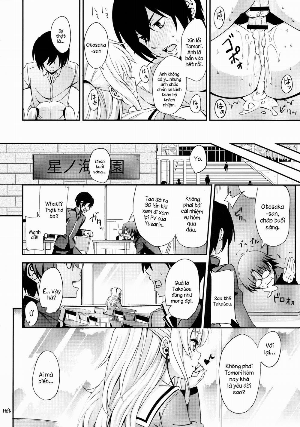 Nouryoku Hatsujou (Charlotte) Oneshot trang 18