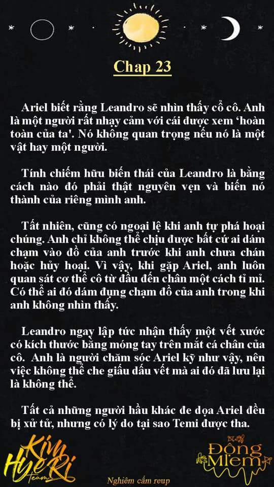 [Novel 18+] Ariel, Thánh Nữ Dâm Đãng 23 trang 1